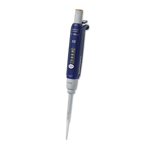 Socorex SR-0093 Acura Manual 826 XS Mikroliterpipette, 10µl-100µl Kapazität, Weiß von SOCOREX