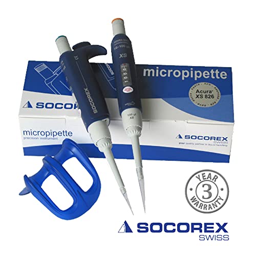 Socorex SR-0097 TwiXS Pack Acura Manual 826 XS 2 Mikroliterpipette, 0.5µl-100µl Kapazität Socorex SR-0097 TwiXS Pack Acura Manual 826 XS 2 Mikroliterpipette, 0.5µl-100µl Kapazität von SOCOREX