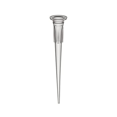 Socorex SR-0422 Qualitix Pipettenspitze mit Filter, Lange Mikrospitze, Dünne Spitze, 10µl Maximal Kapazität, Transparent, 1000 Stück von SOCOREX