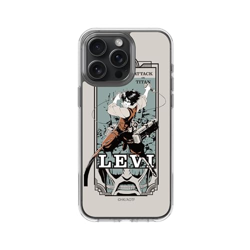 SODA Attack on Titan – Levi Ackerman Hülle für iPhone (Drop Case (transparente Hülle), iPhone 15 Pro Max) von SODA
