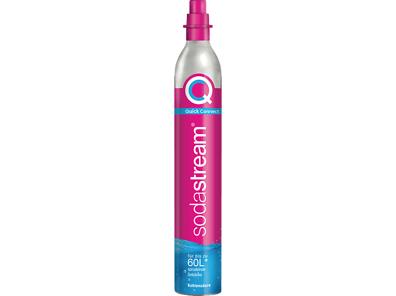 SODASTREAM CO₂-Zylinder Pink Quick Connect Reservezylinder CO₂-Komplettzylinder von SODASTREAM