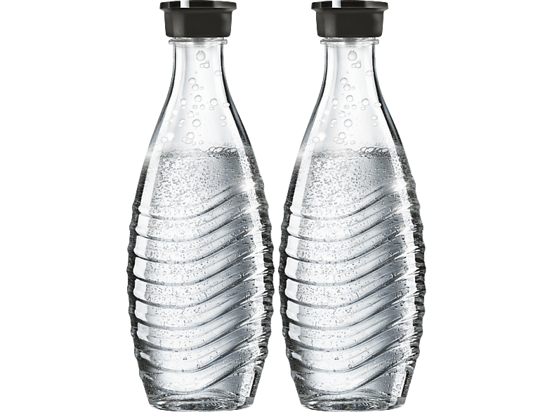 SODASTREAM Glaskaraffe 0,7L, 2er-Pack Wasserflasche von SODASTREAM