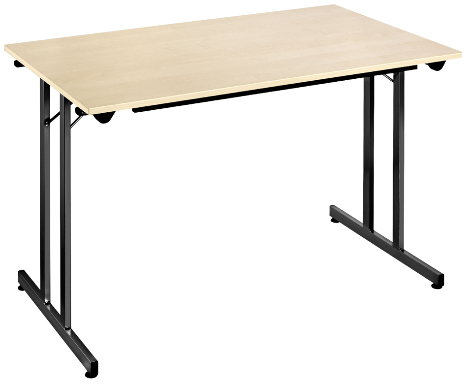 SODEMATUB Klapptisch TPMU128GN, 1.200 x 800 mm, grau/schwarz von SODEMATUB