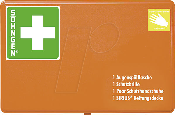 SNG 0301013 - GGVSEB-Schutzausrüstung, Kunststoff orange von SÖHNGEN