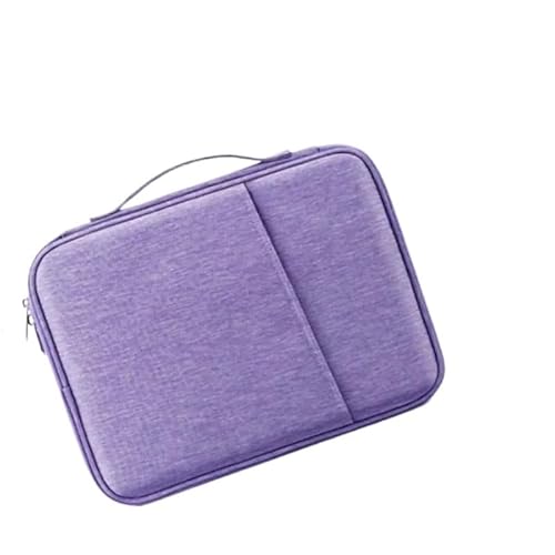 Ärmelhandtasche Geeignet for Huawei Matepad Pro 13.2 12.2 Air 12 11.5S SE 11 10.8 12X Reißverschluss 8-13 Zoll Stoßfeste Tragetasche(Purple,MatePad SE 11) von SOENS
