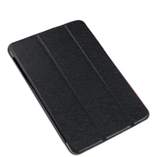 Hülle kompatibel mit Huawei MediaPad M3 8,4 Zoll BTV-W09/DL09 Flip Tablet Cover Leder Smart Magnetic Stand Shell Cover (Color : Black) von SOENS