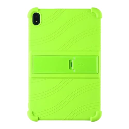 Hülle kompatibel mit Nokia t20 TA-1392 10.36 Schale stoßfest Kinder sicher Silikon tragbarer Ständer Tablet Schutzhülle kompatibel mit Nokia T10#S (Color : Green, Size : for Nokia T20) von SOENS