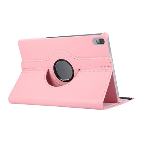 SOENS 360 drehbare Hülle kompatibel mit Huawei Mediapad M5 Lite 10 BAH2-W19/L09/W09 10,1 Zoll Tablet-Ständer-Abdeckung (Color : Pink) von SOENS