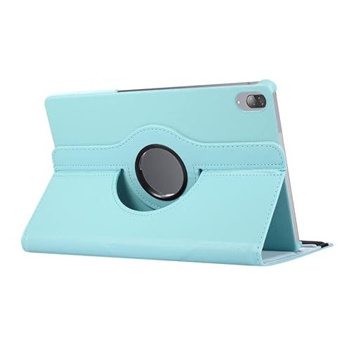 SOENS 360 drehbare Hülle kompatibel mit Huawei Mediapad M5 Lite 10 BAH2-W19/L09/W09 10,1 Zoll Tablet-Ständer-Abdeckung (Color : Sky Blue) von SOENS