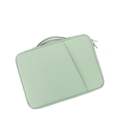 SOENS Ärmelhandtasche Geeignet for Huawei Matepad Pro 13.2 12.2 Air 12 11.5S SE 11 10.8 12X Reißverschluss 8-13 Zoll Stoßfeste Tragetasche(Green,MatePad 12X Air12) von SOENS