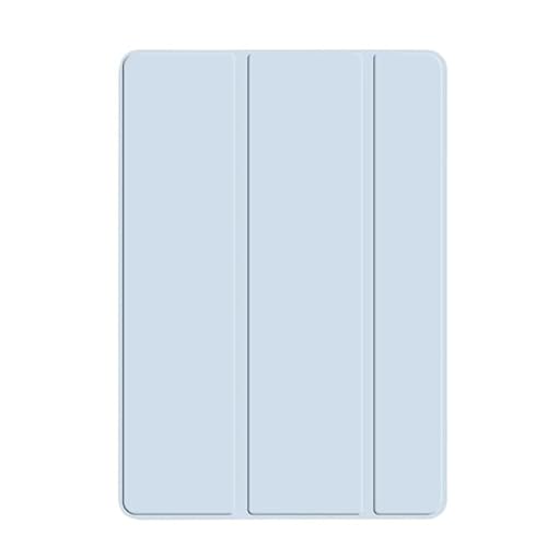 SOENS Geeignet for Huawei MediaPad T5 10 AGS2-W09 L09 L03 W19, dreifach Faltbare Tablet-Hülle aus PU-Leder (Color : Sky Blue) von SOENS