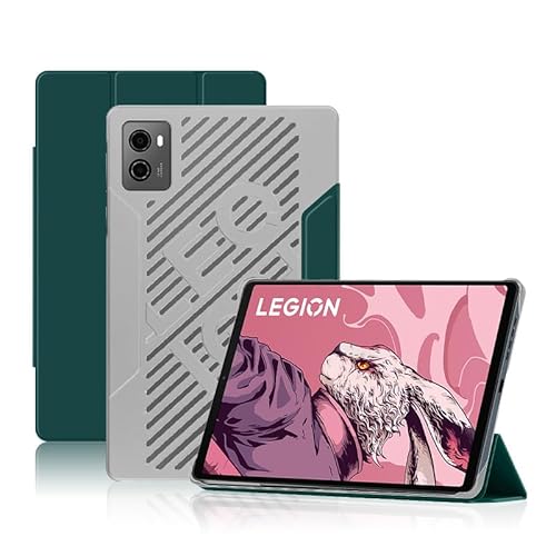 SOENS Geeignet for Lenovo Legion Y700 2nd Gen 2023 8,8" TB-320FU Tablet-Hülle mit magnetischer Wärmeableitung (Color : Green) von SOENS