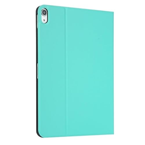 SOENS Tablet-Hülle mit Frontunterstützung, geeignet for Apple iPad A16 11. 2025 A3355 11 Zoll, hochklappbarer Deckel, zweifach Faltbarer Ständer, automatische Sleep/Wake-Abdeckung(Light Green) von SOENS