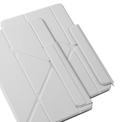SOENS Ultradünne, mehrfach Faltbare Magnetabdeckung, geeignet for Huawei Honor GT Pro/MagicPad 2 12,3 Zoll 2024, doppelseitige Clip-Hülle(Gray,for Honor Pad GT Pro) von SOENS