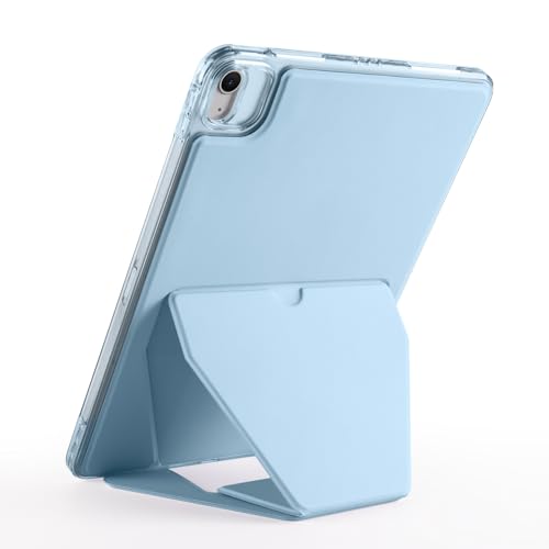 SOENS Ultradünne Tablet-Hülle aus Acryl, geeignet for Apple iPad A16 11. 11 Zoll 2025/iPad mini 7 A17 pro 8,3 Zoll 2024, Klappständer-Abdeckung(Ice Blue,for iPad mini 7 (A17) Pro) von SOENS