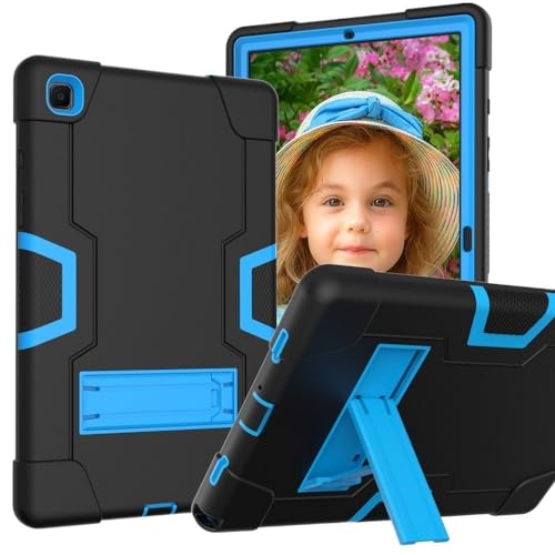 Schützende Tablet-PC-Hülle, geeignet for Samsung Galaxy Tab S5E 10.5 (2019) SM-T720/T725 Tablet, stoßfeste Silikonhülle (Color : Black(Blue)) von SOENS