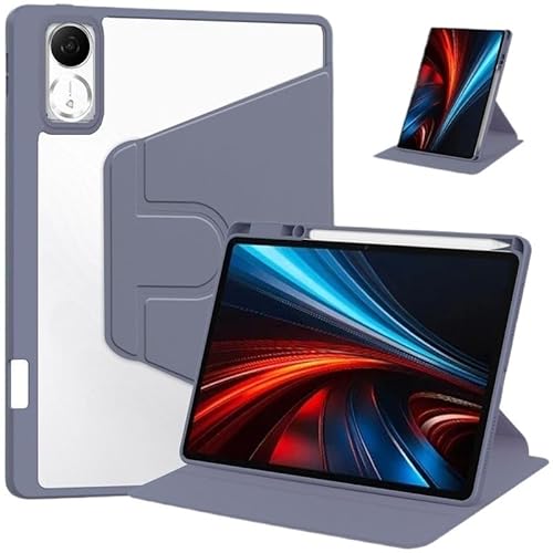 Smart Tablet Cover passend for Huawei Honor Pad GT 11.5 Zoll 2025 ROL-W60 Acryl-Drehständer mit Stifthalter(Lavender) von SOENS