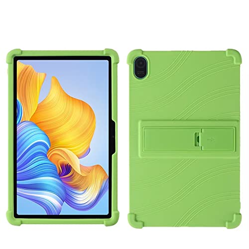 Weiche Silikonhülle, geeignet for Teclast T50 Pro 11 Zoll T50 Tablet PC, Kinder-Sicherheitsständer, Funda, stoßfeste Airbags (Color : Green, Size : for Teclast T50 Pro) von SOENS