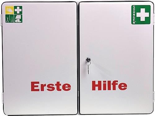 SÖhngen Verbandschrank LONDON B604xH462xT170ca.mm weiß 2-türig 0502005 von SÖhngen