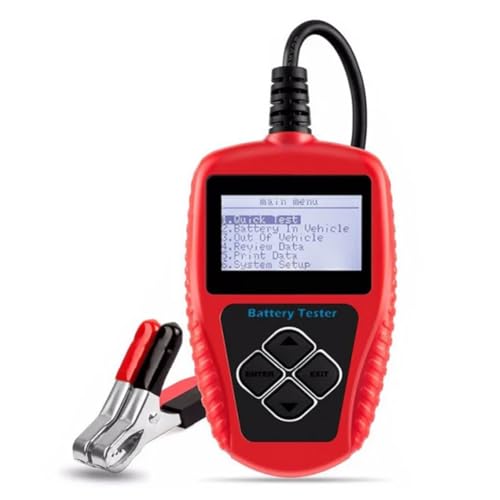 SOFORFREEM BA101 Autobatterietester 12V 100-2000CCA Batteriesystem Erkennt Auto-Load-Batterieanalysator PK KW208 Westeuropa von SOFORFREEM