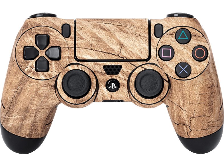 SOFTWARE PYRAMIDE Skins - Sticker für PS4 Controller, Sticker, Wood von SOFTWARE PYRAMIDE