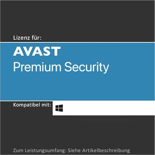 Lizenz für AVAST Premium Security | 2024 | 1-10 Gerät(e) | 1-3 Jahr(e) | Vollversion | Windows bzw. MacOS/iOS/Android | Lizenzcode per Post o. E-Mail von softwareGO (1 Gerät I 1 Jahr) von SOFTWAREGO
