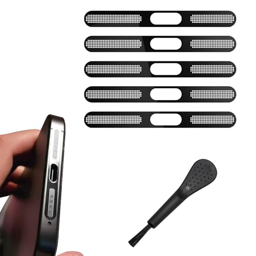6er-Pack Staubdichter Mesh-Aufkleber,Anti-Staub,Integrierter Schutz Lautsprecher Und Ladeanschluss,Hörmuschel-Lautsprecher-Mesh,USB-C Staubschutz,Gilt Für Die Meisten Handymodelle Auf Dem Markt 6er-Pack Staubdichter Mesh-Aufkleber,Anti-Staub,Integrierter Schutz Lautsprecher Und Ladeanschluss,Hörmuschel-Lautsprecher-Mesh,USB-C Staubschutz,Gilt Für Die Meisten Handymodelle Auf Dem Markt von SOGHO