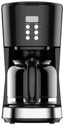 SOGO Human Technology CAF-SS-5670 Kaffeemaschine Schwarz Fassungsvermögen Tassen=12 Glaskanne, Warm von SOGO Human Technology