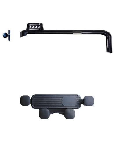 Sohini Handyhalterung Auto Für Jeep Für Wrangler JL 2024 Autotelefonhalter Bildschirm Befestigter Navigationssockelständer Auto-Handyhalterungen Handyhalter Auto(Base and Holder 1) von Sohini