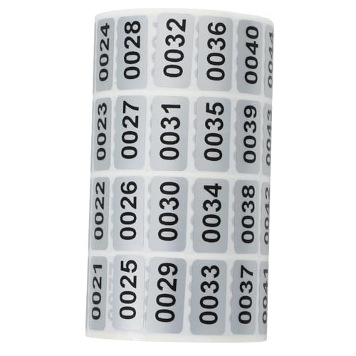 SOIMISS 1 Rolle Nummerierte Aufkleber selbstklebende Zahlen Zahlenaufkleber groß Abnehmbarer Aufkleber Vinyl Inventar -Tags Aufkleber mit kleinen Nummern kleine Etiketten PVC SOIMISS 1 Rolle Nummerierte Aufkleber selbstklebende Zahlen Zahlenaufkleber groß Abnehmbarer Aufkleber Vinyl Inventar -Tags Aufkleber mit kleinen Nummern kleine Etiketten PVC von SOIMISS