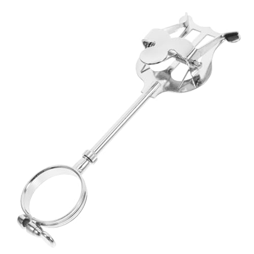 SOIMISS 1 Stück Notenständer für Klarinette falten Ö Notenständer verstellbar marschieren musikinstrumente musical instruments Notenhalter für Klarinette Klarinettenständer Eisen Silver von SOIMISS