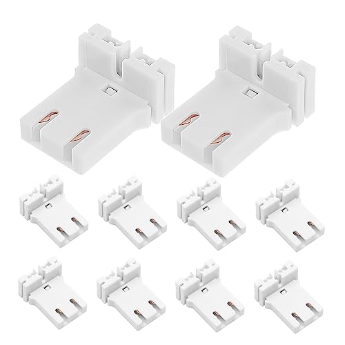 SOIMISS 10 Stück Leuchtstofflampenhalter T12 Lampenfassung Fassung für Lampenfassung u- bürobeleuchtung deckenlampe steckdose Lampenfassung Lampenfassung leuchtstofflampenfassung Stk Weiß SOIMISS 10 Stück Leuchtstofflampenhalter T12 Lampenfassung Fassung für Lampenfassung u- bürobeleuchtung deckenlampe steckdose Lampenfassung Lampenfassung leuchtstofflampenfassung Stk Weiß von SOIMISS