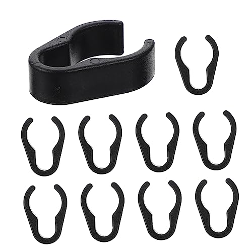SOIMISS 10 Stück Plastikclip für Mikrofonkabel mikrofonzubehã¶r mikrofon zubehör Mikrofonkabelhalter Desktop Kabelmanagement Clip für Kabelorganisator Kabelklemmen für Mikrofonstative von SOIMISS