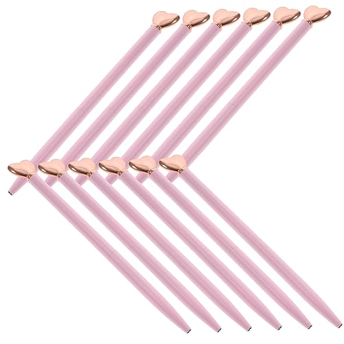 SOIMISS 12 Stück Kugelschreiber Aus Metall Stift in Herzform Kugelschreiber in Herzform Tragbarer Kugelschreiber Schreibstift Kugelschreiber Für Den Täglichen Gebrauch Tragbarer Stift Rosa SOIMISS 12 Stück Kugelschreiber Aus Metall Stift in Herzform Kugelschreiber in Herzform Tragbarer Kugelschreiber Schreibstift Kugelschreiber Für Den Täglichen Gebrauch Tragbarer Stift Rosa von SOIMISS