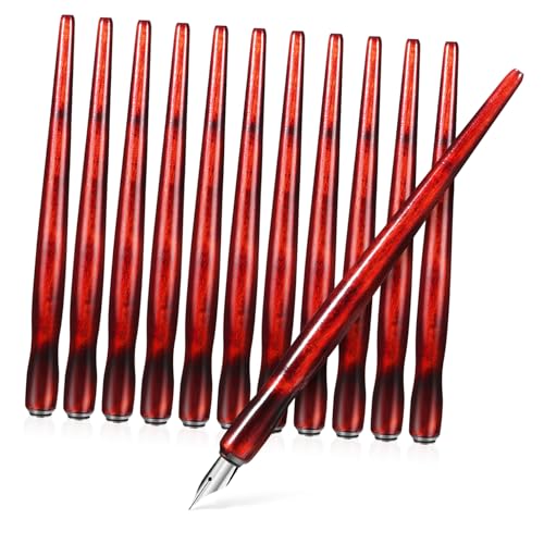 SOIMISS 12 Stück Mahagoni -stiftstange Speedball-stifthalter Comic Schreiben Kunst Comic-tintenstifte Dip-pen-masse Liner Stifte Zum Schreiben Kalligraphie Dip-pen-halter Bußgeld Hölzern von SOIMISS