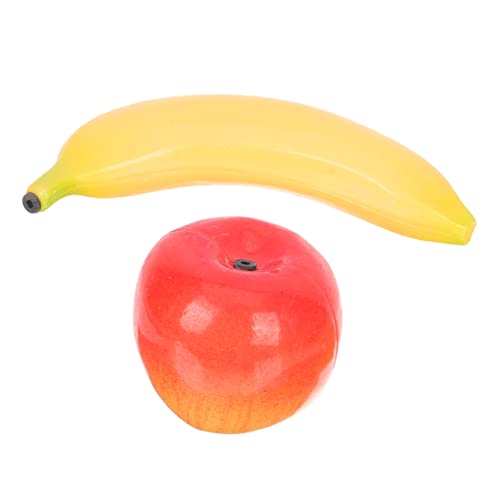 SOIMISS 2 Stück Frucht Musik Shaker Bananen Percussion Shaker Frühe Shaker Musik Maracas Musikalisches Kleinkind Geschenkspielzeug Shaker Fruchtinstrumente Frucht Shaker von SOIMISS