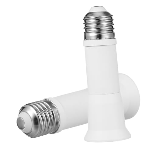 SOIMISS 2 Stück Lampenkopf Umbauen E27 Steckdosenverlängerung Glühbirnenfassung Verlängerungssockel Für Glühbirnen Verlängerung Der Lichtsteckdose Socket Extender Drinnen Metall Weiß SOIMISS 2 Stück Lampenkopf Umbauen E27 Steckdosenverlängerung Glühbirnenfassung Verlängerungssockel Für Glühbirnen Verlängerung Der Lichtsteckdose Socket Extender Drinnen Metall Weiß von SOIMISS