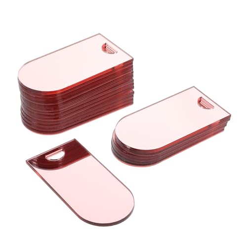 SOIMISS 20 Stück Sitzetiketten Aus Acryl Stuhl-acryl-tags Party-reserviert-schilder Hochzeitskarten Tabellennamenkarten Party-hängeschild Hochzeitstischnummer Hochzeitszeichen Rose Gold von SOIMISS