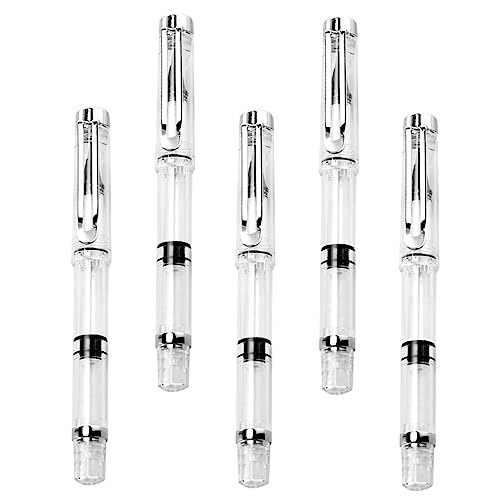 SOIMISS 5 Stück Kalligraphie Weichstift Zeichen Übungsstift Nachfüllbarer Pinselstift Ästhetische Stifte Wasserpinselstifte Für Aquarell Kalligraphie Stifte Kalligraphie von SOIMISS