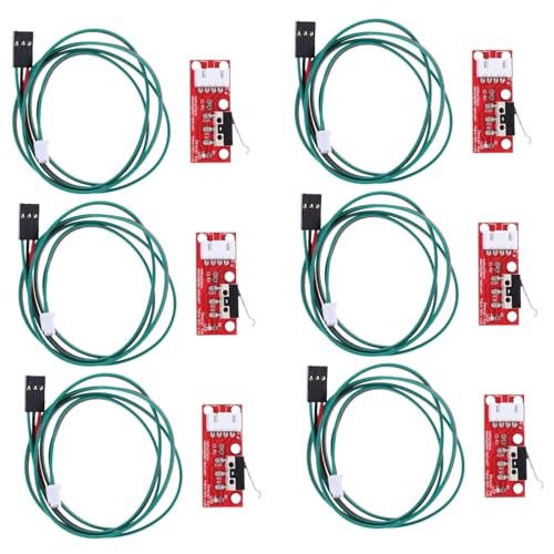 SOIMISS 6pcs -drucker -endstop -grenzschalter Mikroschaltungsmodul Mikrogrenzschalter Mit Hebel Elektronischer Schalter Druckermaschine Liefert Mechanische Schalter von SOIMISS