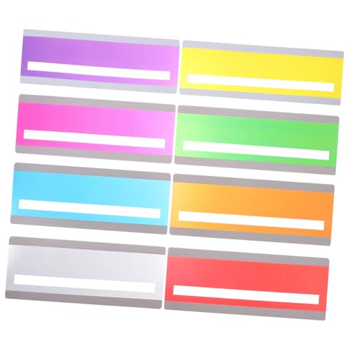 SOIMISS 8 Stück Lesen Sie den Leitfaden geführte Lesestreifen Textmarker zum Lesen Highlight-Streifen Leser bunt bookmarks book marks Tracking-Streifen lesen Lesezeichen lesen das Haustier von SOIMISS