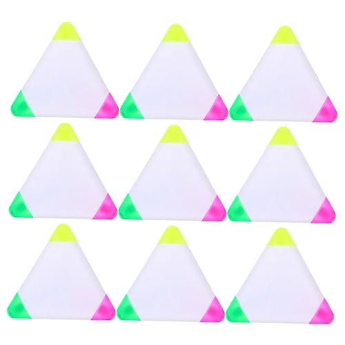 SOIMISS 9 Stück Textmarker Unterteilen Von Stift Markierungen Fluoreszierend Graffiti-markierungsstift Pastell Umrissstift Gliederung Farbmarkierung Informationsmarker Plastik von SOIMISS