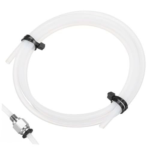 SOIMISS D Druckerfilament klares Rohr Schlauchleitung Extruder 3D-Drucker heißes Ende füttern Schläuche Schlauchzubehör Düse PTFE-Schlauch 3d drucker zubehör 3d drucker ptfe schlauch Weiß von SOIMISS