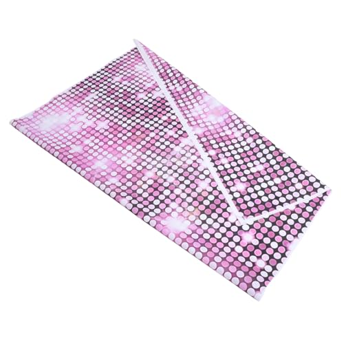 SOIMISS Hintergrund Geburtstag Kulisse Zeichen Der Frohen Weihnachten Im Freien Frohe Weihnachten-Banner Rote Pailletten-tischdecke Weihnachtsbanner Im Freien Paillettenbanner Rosy Vinyl von SOIMISS