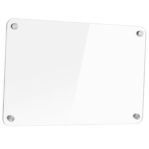 SOIMISS Kühlschrank-Magnet-Message-Board Klarsichttafel für den Kühlschrank Klarer Kühlschrank trockener Löschbrett klein kühlschrankorginizer kühlschrank planer Clear Trockenlöschmagnet von SOIMISS