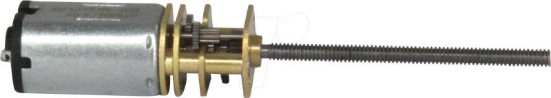 SOL-EXP 39887 - Mikrogetriebemotor G100M, M2 Gewindestange, 1:100, 0,5 - 4,5 V D von SOL-EXPERT