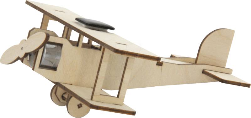 SOL-EXP 40235 - Solar-Bausatz, Doppeldecker ''Flying Star'' von SOL-EXPERT