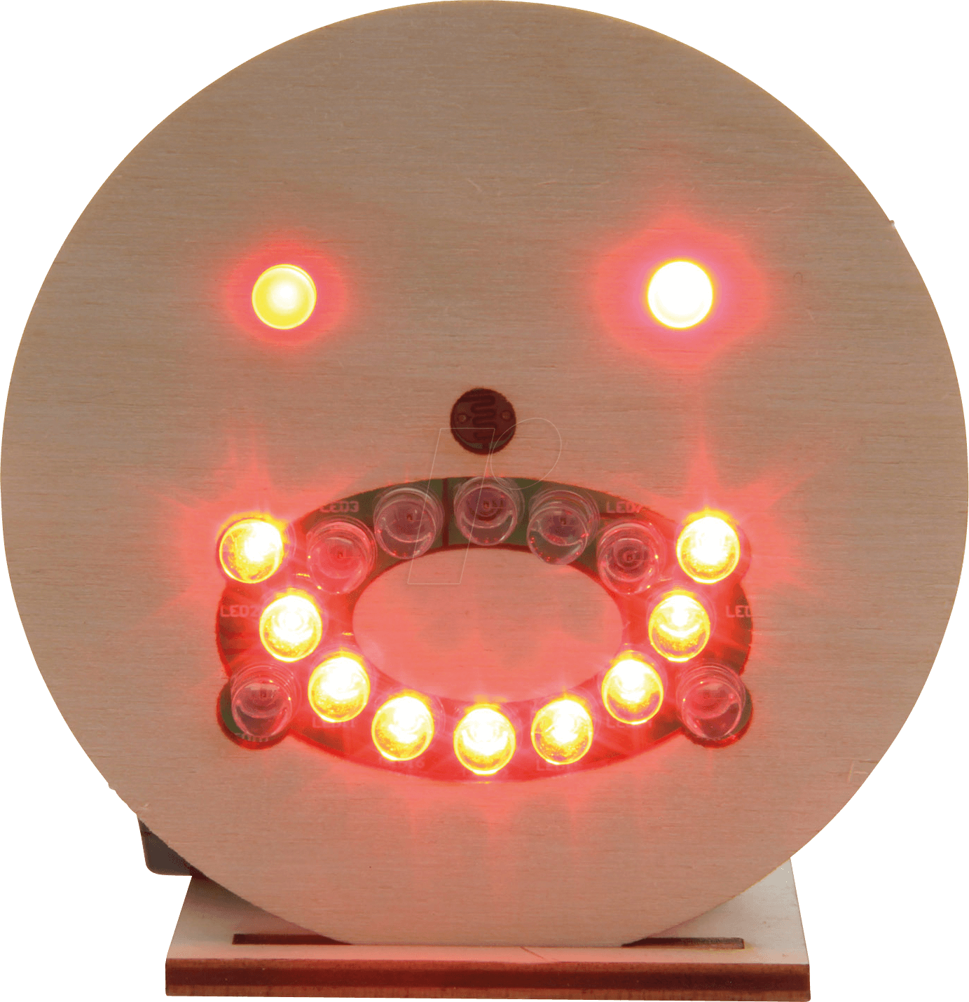 SOL-EXP 76333 - Stimmungsbarometer Smiley, Lötbausatz für 9V Batterie von SOL-EXPERT