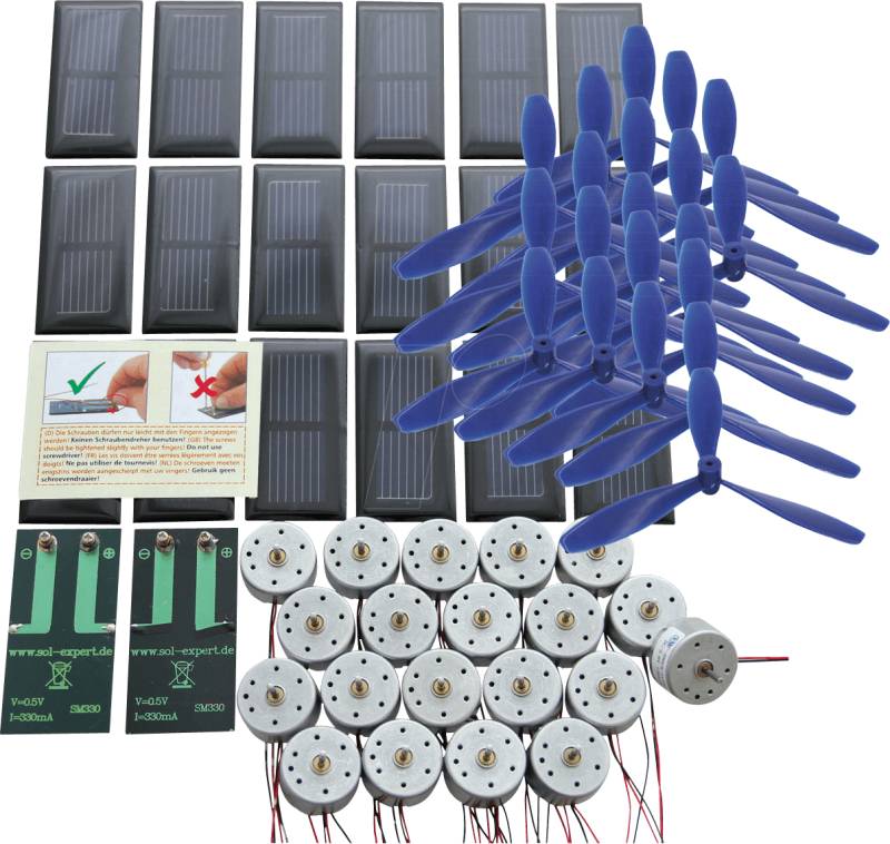 SOL-EXP 77774 - Klassensatz Solarantrieb, 20 Stück von SOL-EXPERT