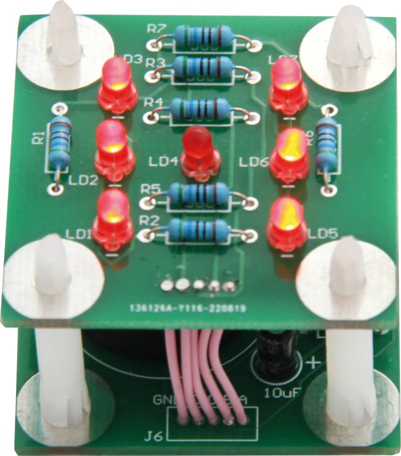 SOL-EXP 79800 - Lötbausatz ''Schüttelwürfel'' von SOL-EXPERT